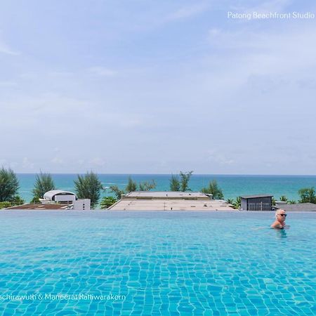 ✪✪✪✪✪ Patong Beachfront Studio Rooftop Pool Skybar 아파트 외부 사진